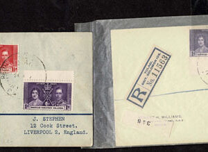 Lot 363 - BRITISH SOLOMON ISLANDS:  1913 to 1935 George VI Issues; 180+ covers running the gamut of the pre and post war issues - Image 92