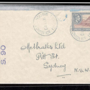 Lot 363 - BRITISH SOLOMON ISLANDS:  1913 to 1935 George VI Issues; 180+ covers running the gamut of the pre and post war issues - Image 99