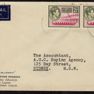 Lot 363 - BRITISH SOLOMON ISLANDS:  1913 to 1935 George VI Issues; 180+ covers running the gamut of the pre and post war issues - Image 111