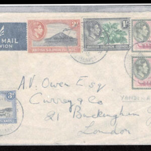 Lot 363 - BRITISH SOLOMON ISLANDS:  1913 to 1935 George VI Issues; 180+ covers running the gamut of the pre and post war issues - Image 114