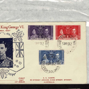 Lot 363 - BRITISH SOLOMON ISLANDS:  1913 to 1935 George VI Issues; 180+ covers running the gamut of the pre and post war issues - Image 116