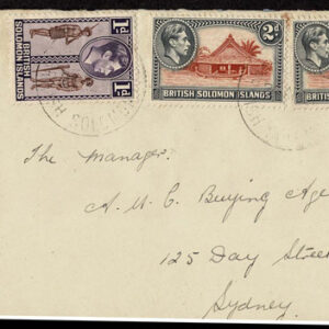 Lot 363 - BRITISH SOLOMON ISLANDS:  1913 to 1935 George VI Issues; 180+ covers running the gamut of the pre and post war issues - Image 119