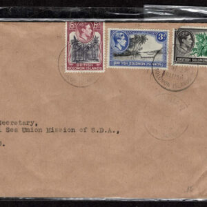 Lot 363 - BRITISH SOLOMON ISLANDS:  1913 to 1935 George VI Issues; 180+ covers running the gamut of the pre and post war issues - Image 121