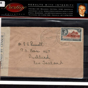 Lot 363 - BRITISH SOLOMON ISLANDS:  1913 to 1935 George VI Issues; 180+ covers running the gamut of the pre and post war issues - Image 124