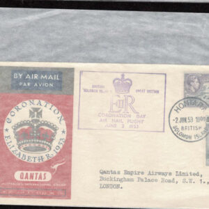 Lot 363 - BRITISH SOLOMON ISLANDS:  1913 to 1935 George VI Issues; 180+ covers running the gamut of the pre and post war issues - Image 130