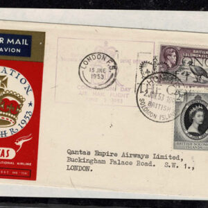 Lot 363 - BRITISH SOLOMON ISLANDS:  1913 to 1935 George VI Issues; 180+ covers running the gamut of the pre and post war issues - Image 132