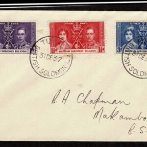 Lot 363 - BRITISH SOLOMON ISLANDS:  1913 to 1935 George VI Issues; 180+ covers running the gamut of the pre and post war issues - Image 136