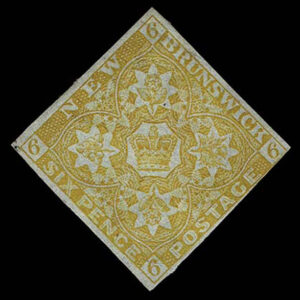 Lot 369 - NEW BRUNSWICK 1851 6c olive yellow - Image 1