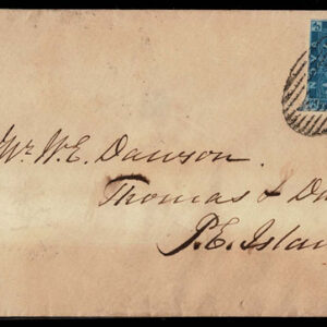 Lot 371 - NOVA SCOTIA: 1851-59 3p bright blue - Image 1