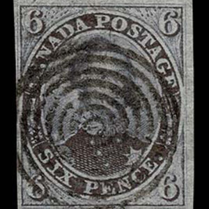 Lot 375 - CANADA: 1851 6p slate violet Prince Albert  Issue - Image 1