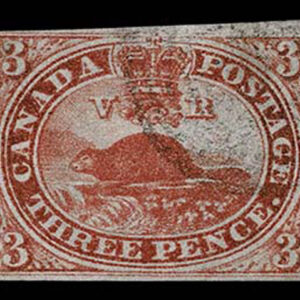 Lot 379 - CANADA: 1852 - 57 3p red - Image 1