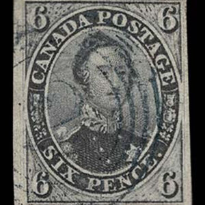 Lot 382 - CANADA: 1857, Prince Albert 6d gray violet - Image 1
