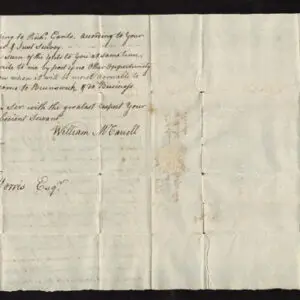 Lot 003 - UNITED STATES: Stampless; 1797 New Jersey   folded letter date lined "Forks of Egg Harbor" Dec 20 1797 - Image 9