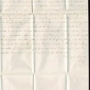 Lot 040 - (oxidized) clear to good margins all around, cancelled by pen strikes on neat white envelope bearing crisp red BETHLEHEM CT FEB 11 manuscript c.d.s. enclosure datelined 1854 to East Bloomfield, NY - Image 5