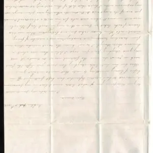 Lot 040 - (oxidized) clear to good margins all around, cancelled by pen strikes on neat white envelope bearing crisp red BETHLEHEM CT FEB 11 manuscript c.d.s. enclosure datelined 1854 to East Bloomfield, NY - Image 7
