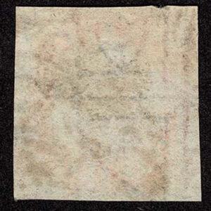 Lot 418 - INDIA: 1854 4a blue & red, Head die III - Image 2