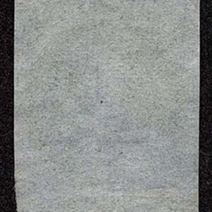 Lot 425 - NEW ZEALAND: 1855 1s yellow green, blued paper - Image 2