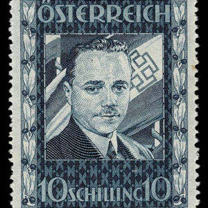 Lot 432 - AUSTRIA: 1936 10s dark blue - Image 1
