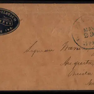 Lot 044 - UNITED STATES: Indiana; 1852-56 3c dull red - Image 1
