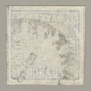 Lot 440 - GERMAN STATES; BAVARIA: 1849 1kr black Plate 1 - Image 2