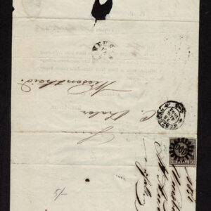 Lot 441 - GERMAN STATES; BAVARIA: 1849  1 kr black Plate II - Image 4