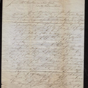 Lot 450 - GERMAN STATES;  SAXONY; 1855-60 10 g milky blue 3 ,3ng black yellow Used to New York - Image 3