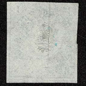 Lot 451 - GERMAN STATES: SCHLESWIG-HOLSTEIN; 1850 1s light blue, indistinct cancel - Image 2