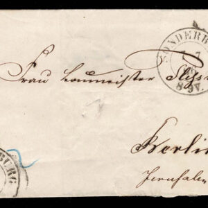 Lot 452 - GERMAN STATES: SCHLESWIG; 1865 1 1/3s rose,  VERTICAL STRIP OF THREE - Image 1