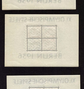 Lot 455 - GERMANY:  1936 Semi Postal; 32 Souvenir Sheets - Image 11