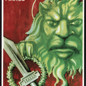 Lot 463 - ITALY: 1944-46 R.S.I. (Socialist) Post Card; Divisione San Marco (Navy) fabulous graphic of the San Marco Lion - Image 1