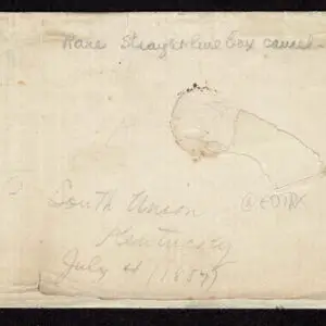Lot 046 - UNITED STATES: Kentucky;  1851-55 3c brownish carmine - Image 2