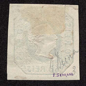 Lot 471 - PORTUGAL: 1853 50r deep yellow green - Image 2