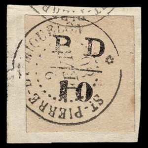 Lot 472 - ST. PIERRE & MIQUELON: 1891 - 93 Reprints, 5c, 10c black - Image 1