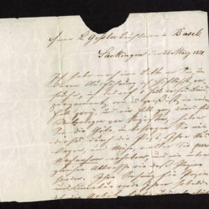 Lot 483 - SWITZERLAND: 1850 2 1/2 r black red frame line at right - Image 3