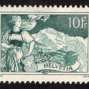 Lot 490 - SWITZERLAND: 1914-30 Set of 5,  3fr to 10fr - Image 4