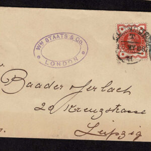 Lot 494 - BRITISH COMMONWEALTH: 19th Century Postal History; comprising  21 covers and 3 fronts - Image 18