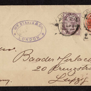 Lot 494 - BRITISH COMMONWEALTH: 19th Century Postal History; comprising  21 covers and 3 fronts - Image 19