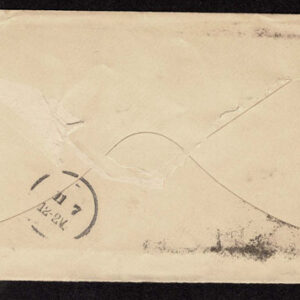 Lot 494 - BRITISH COMMONWEALTH: 19th Century Postal History; comprising  21 covers and 3 fronts - Image 21