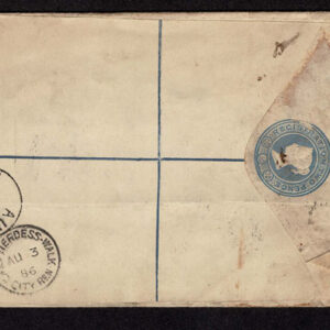 Lot 494 - BRITISH COMMONWEALTH: 19th Century Postal History; comprising  21 covers and 3 fronts - Image 24