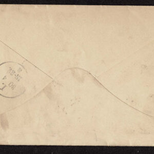 Lot 494 - BRITISH COMMONWEALTH: 19th Century Postal History; comprising  21 covers and 3 fronts - Image 26