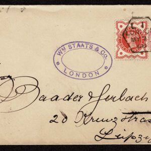 Lot 494 - BRITISH COMMONWEALTH: 19th Century Postal History; comprising  21 covers and 3 fronts - Image 27
