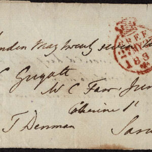 Lot 494 - BRITISH COMMONWEALTH: 19th Century Postal History; comprising  21 covers and 3 fronts - Image 31