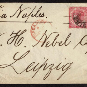 Lot 494 - BRITISH COMMONWEALTH: 19th Century Postal History; comprising  21 covers and 3 fronts - Image 43