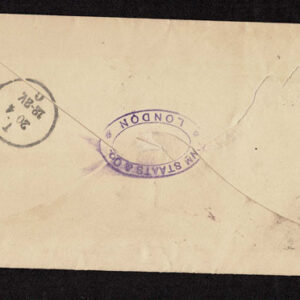 Lot 494 - BRITISH COMMONWEALTH: 19th Century Postal History; comprising  21 covers and 3 fronts - Image 44