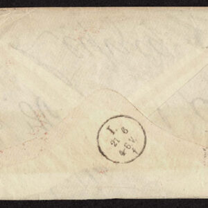 Lot 494 - BRITISH COMMONWEALTH: 19th Century Postal History; comprising  21 covers and 3 fronts - Image 47