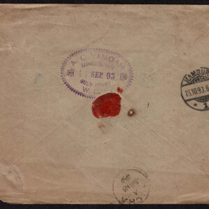 Lot 494 - BRITISH COMMONWEALTH: 19th Century Postal History; comprising  21 covers and 3 fronts - Image 48