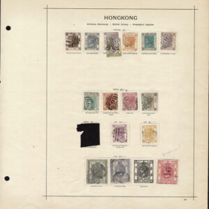 Lot 497 - BRITISH ASIA: 1860's to 1910; Hong Kong, Labuan, North Borneo (some  Sarawak). Collection of several hundred - Image 1