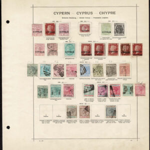 Lot 498 - BRITISH EAST EUROPE: 1860's to 1910 Collection of 233 stamps on old-time Schaubek album pages - Image 10