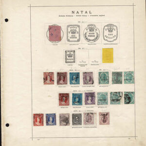 Lot 499 - BRITISH SOUTH AFRICA: 1850's to 1910 Collection of several hundred stamps on old-time Schaubek album pages - Image 4