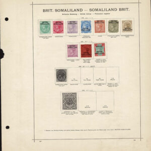 Lot 499 - BRITISH SOUTH AFRICA: 1850's to 1910 Collection of several hundred stamps on old-time Schaubek album pages - Image 15